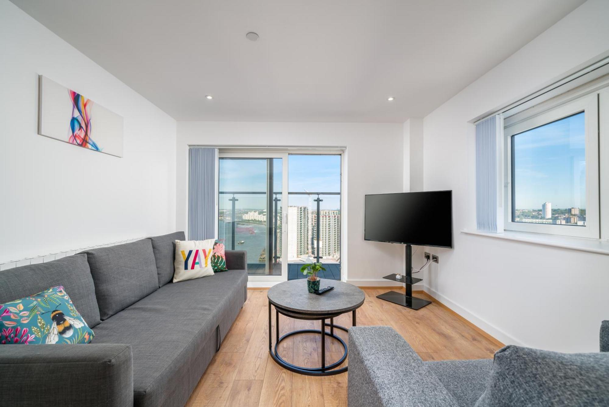 Skyvillion - London River Thames Top Floor Apartments By Woolwich Ferry, Mins To London Excel, O2 Arena , London City Airport With Parking Exterior foto